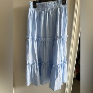 THML stripe skirt medium